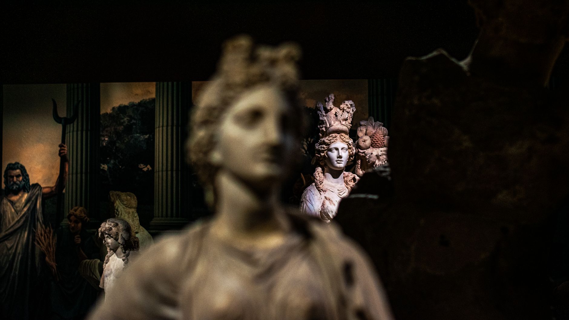 Ancient Greek sculpture of gods
