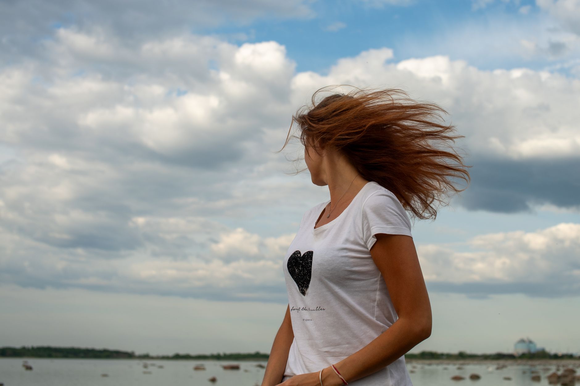 Wind moving through clouds representing the free, curious Air personality type