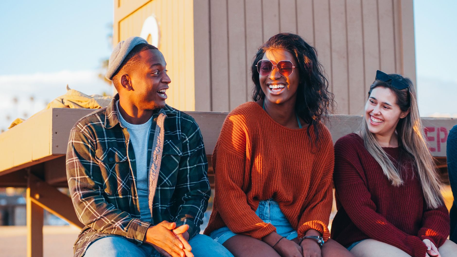 Friends comparing which ___ are you personality quiz results together