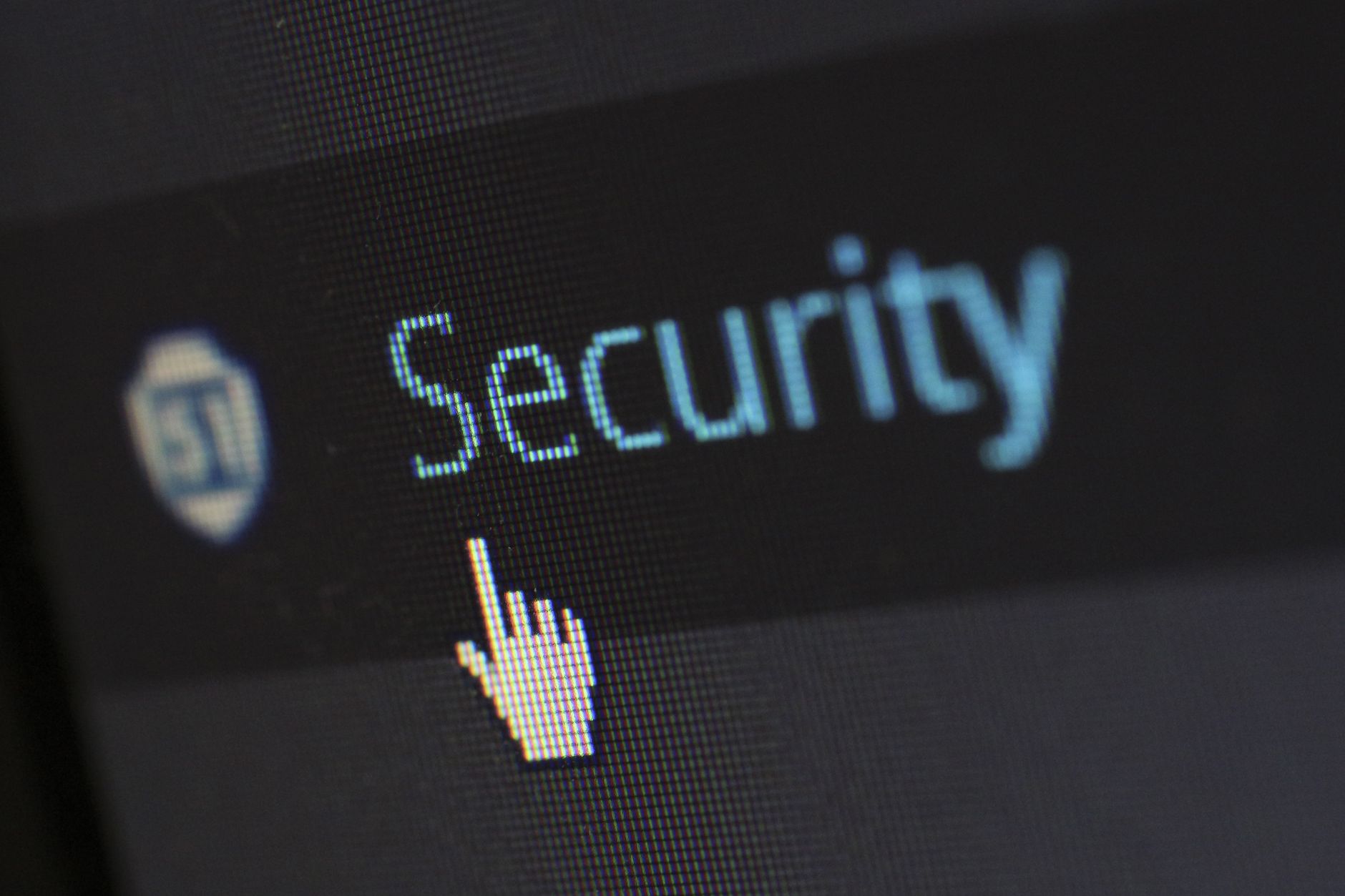 Illustration of online privacy and data security