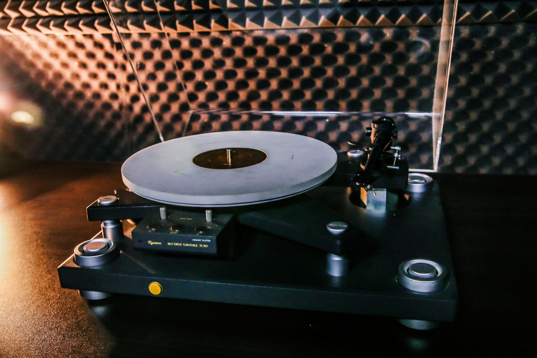 Vinyl record music collection