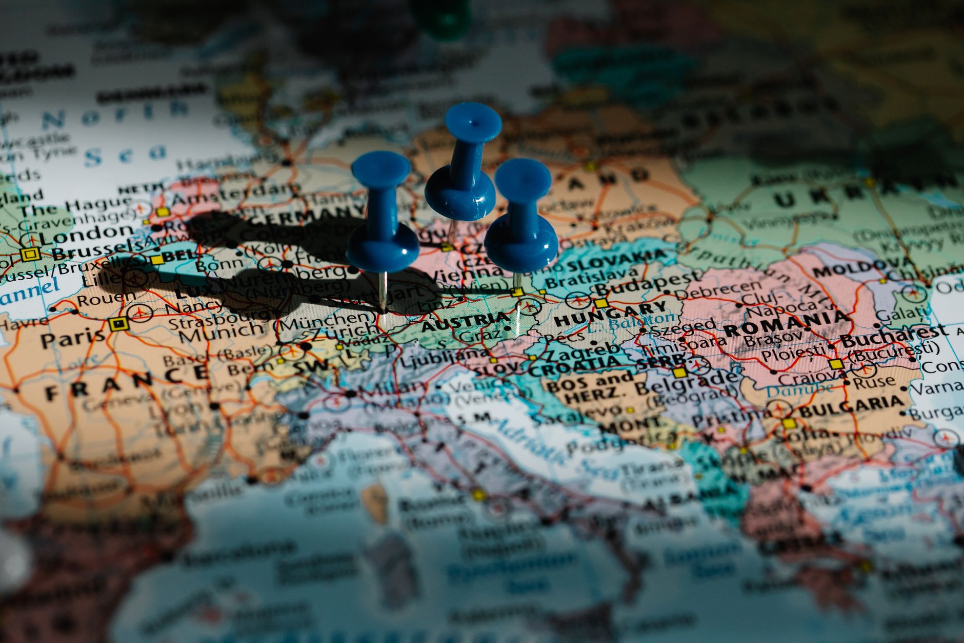 Europe geography travel