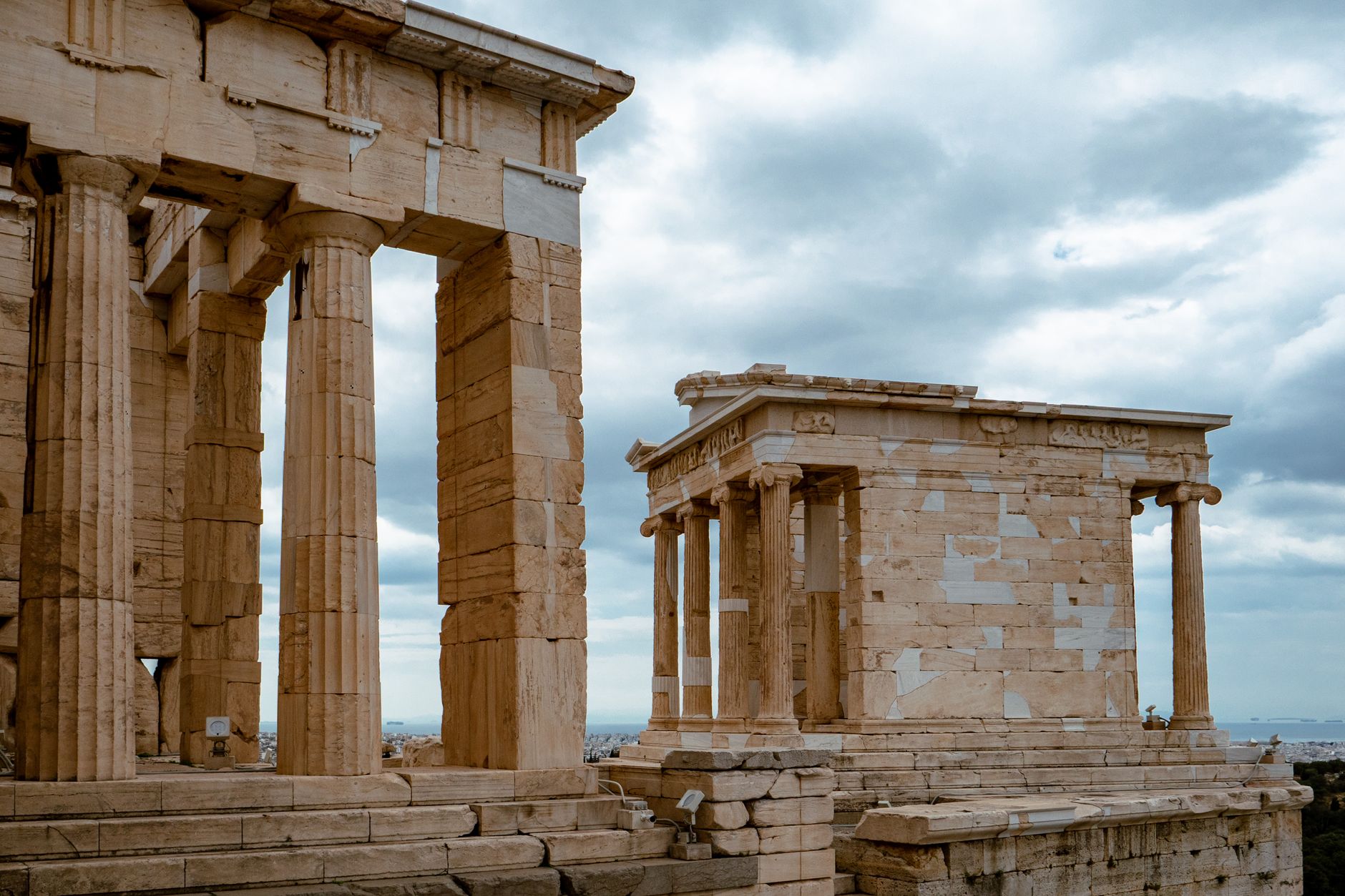 Greek temple Parthenon Athens ancient mythology