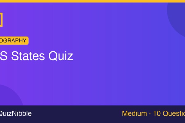 US States Quiz