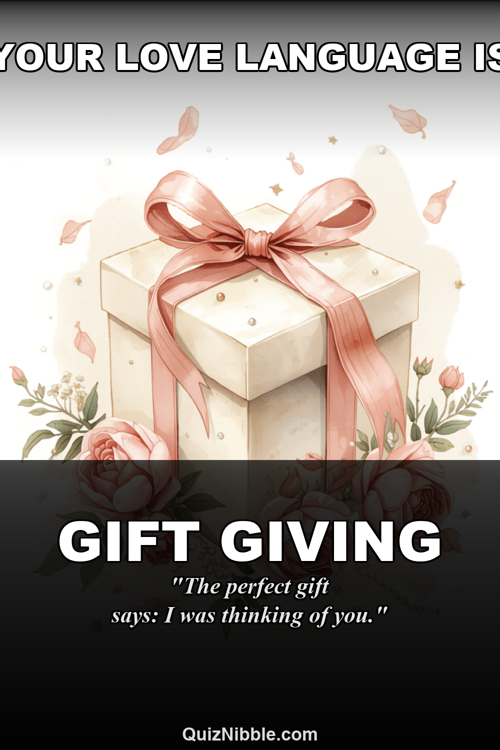 Gift Giving result card for What's Your Love Language?