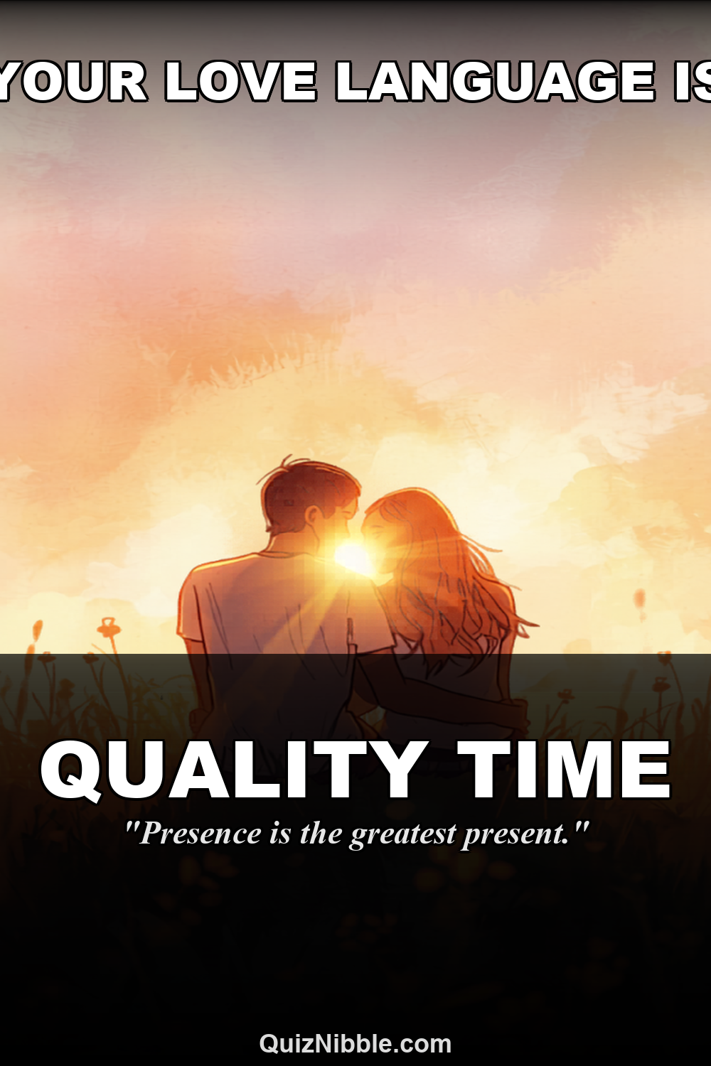 Quality Time result card for What's Your Love Language?