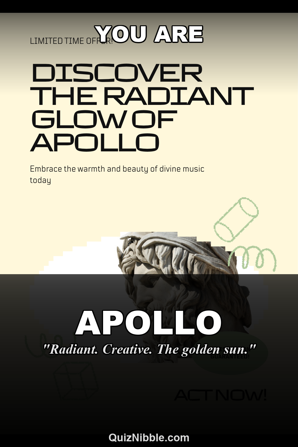 Apollo result card for Which Greek God or Goddess Are You?
